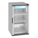 Hoshizaki RM-7-HC 21 1/4" Countertop Refrigerator w/ Front Access - Swing Door, Silver, 115v thumbnail 3