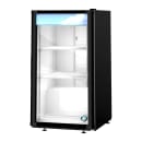 Hoshizaki RM-7-HC-BLK 21" Countertop Refrigerator w/ Front Access - Swing Door, Black, 115v thumbnail 2