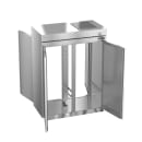 Hoshizaki RT2A-FS-FS Steelheart 68" Two Section Roll Thru Refrigerator - (4) Left/Right Hinge Solid Doors, 115v thumbnail 2