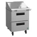 Hoshizaki SR27B-12MD2 27" Steelheart Mega Top Sandwich/Salad Prep Table w/ Refrigerated Base, 115v thumbnail 3