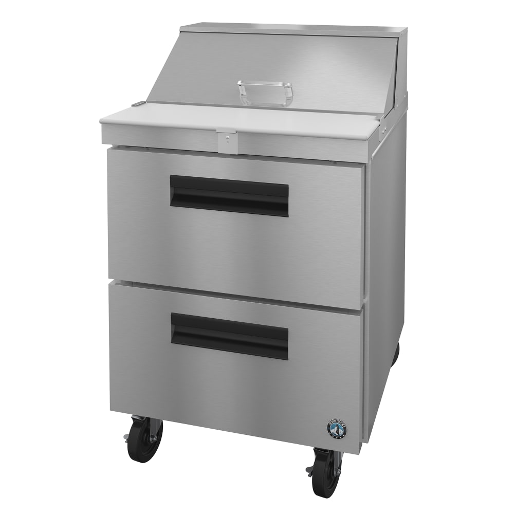 Hoshizaki SR27B-8D2 27" Steelheart Sandwich/Salad Prep Table w/ Refrigerated Base, 115v