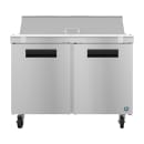 Hoshizaki SR48B-12 48" Steelheart Sandwich/Salad Prep Table w/ Refrigerated Base, 115v thumbnail 2