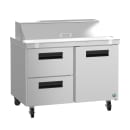 Hoshizaki SR48B-12D2 48" Steelheart Sandwich/Salad Prep Table w/ Refrigerated Base, 115v thumbnail 3