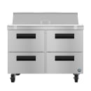 Hoshizaki SR48B-12D4 48" Steelheart Sandwich/Salad Prep Table w/ Refrigerated Base, 115v thumbnail 2