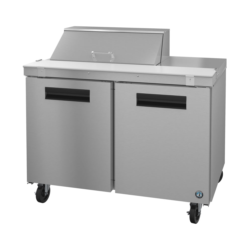 Hoshizaki SR48B-12M 48" Steelheart Mega Top Sandwich/Salad Prep Table w/ Refrigerated Base, 115v