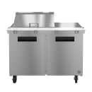 Hoshizaki SR48B-12M 48" Steelheart Mega Top Sandwich/Salad Prep Table w/ Refrigerated Base, 115v thumbnail 2