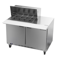 Hoshizaki SR48B-12M 48" Steelheart Mega Top Sandwich/Salad Prep Table w/ Refrigerated Base, 115v thumbnail 4