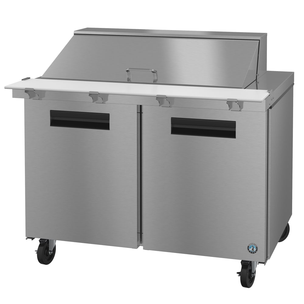 Hoshizaki SR48B-18M 48" Steelheart Mega Top Sandwich/Salad Prep Table w/ Refrigerated Base, 115v