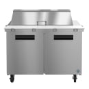 Hoshizaki SR48B-18M 48" Steelheart Mega Top Sandwich/Salad Prep Table w/ Refrigerated Base, 115v thumbnail 2