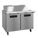 Hoshizaki SR48B-18M 48" Steelheart Mega Top Sandwich/Salad Prep Table w/ Refrigerated Base, 115v thumbnail 3