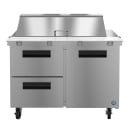 Hoshizaki SR48B-18MD2 48" Steelheart Mega Top Sandwich/Salad Prep Table w/ Refrigerated Base, 115v thumbnail 2