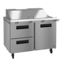 Hoshizaki SR48B-18MD2 48" Steelheart Mega Top Sandwich/Salad Prep Table w/ Refrigerated Base, 115v thumbnail 3