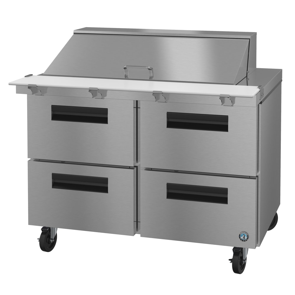Hoshizaki SR48B-18MD4 48" Steelheart Mega Top Sandwich/Salad Prep Table w/ Refrigerated Base, 115v