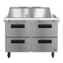 Hoshizaki SR48B-18MD4 48" Steelheart Mega Top Sandwich/Salad Prep Table w/ Refrigerated Base, 115v thumbnail 2