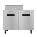 Hoshizaki SR48B-8 48" Steelheart Sandwich/Salad Prep Table w/ Refrigerated Base, 115v thumbnail 2