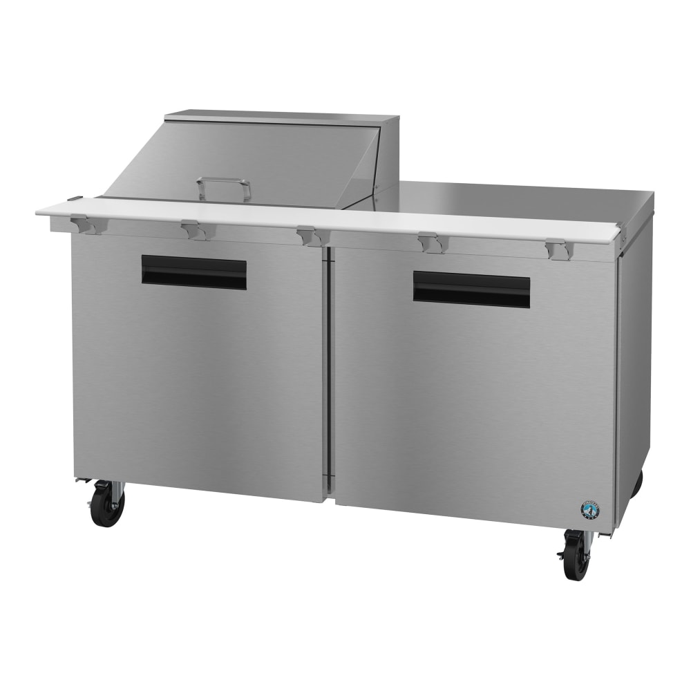 Hoshizaki SR60B-12M 60" Steelheart Mega Top Sandwich/Salad Prep Table w/ Refrigerated Base, 115v