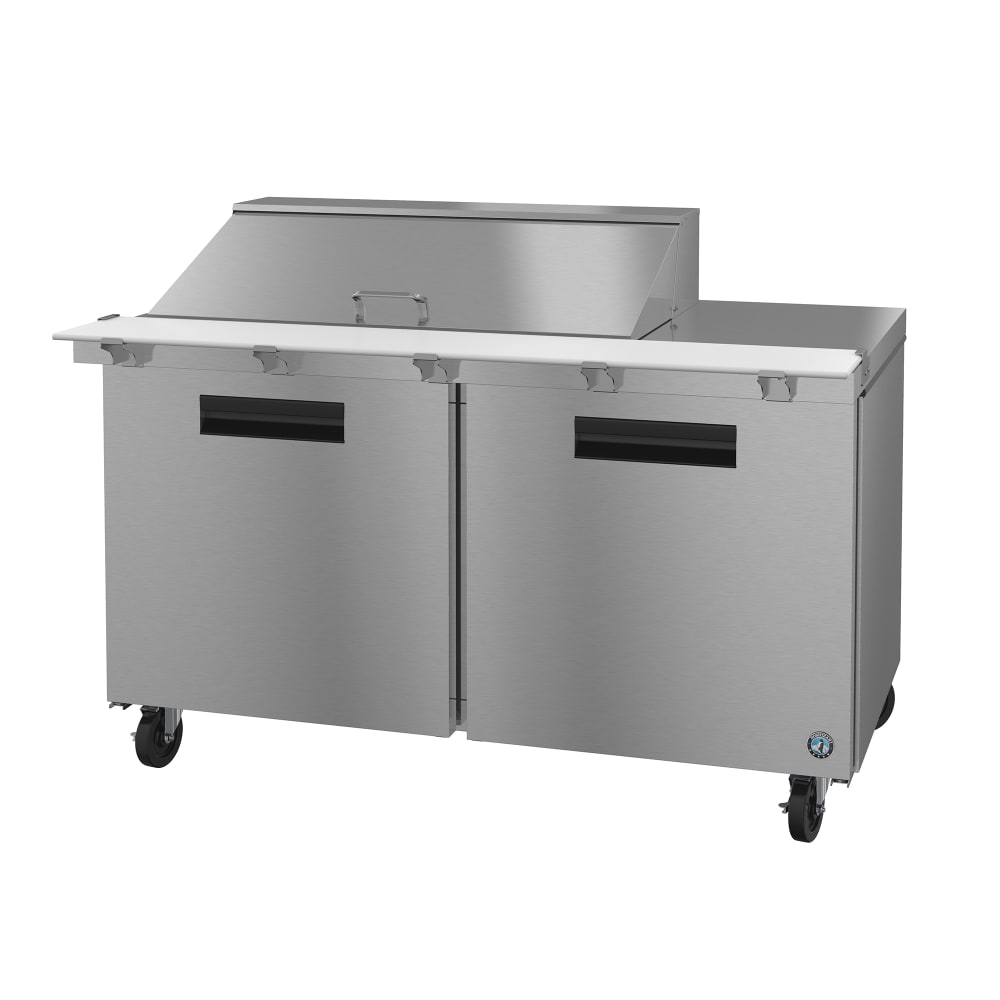 Hoshizaki SR60B-18M 60" Steelheart Mega Top Sandwich/Salad Prep Table w/ Refrigerated Base, 115v