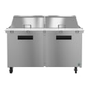 Hoshizaki SR60B-24M 60" Steelheart Mega Top Sandwich/Salad Prep Table w/ Refrigerated Base, 115v thumbnail 2