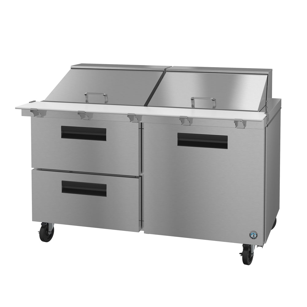Hoshizaki SR60B-24MD2 60" Steelheart Mega Top Sandwich/Salad Prep Table w/ Refrigerated Base, 115v