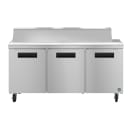 Hoshizaki SR72B-18 72" Steelheart Sandwich/Salad Prep Table w/ Refrigerated Base, 115v thumbnail 2
