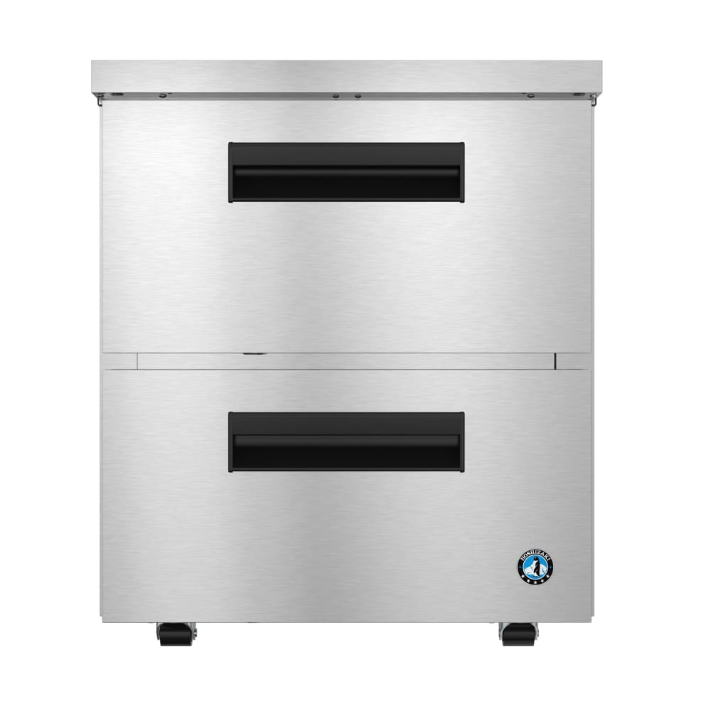 Hoshizaki UF27B-LPD2 27" Steelheart Undercounter Freezer w/ (1) Section & (2) Drawers, 115v