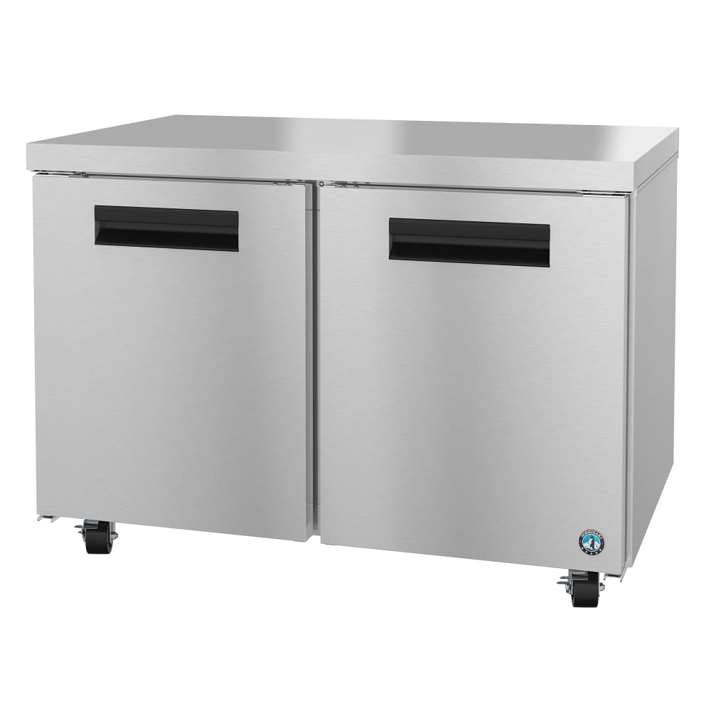 Hoshizaki UF48B 48" W Undercounter Freezer w/ (2) Sections & (2) Doors, 115v