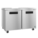 Hoshizaki UF48B 48" W Undercounter Freezer w/ (2) Sections & (2) Doors, 115v thumbnail 3