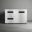 Hoshizaki UF48B-LPD2 48" Steelheart Undercounter Freezer w/ (2) Sections, (1) Door & (2) Drawers, 115v thumbnail 2