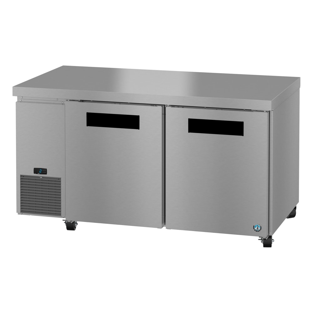Hoshizaki ULF60B 60" Steelheart Undercounter Freezer w/ (2) Sections & (2) Doors, 115v