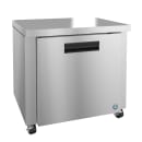 Hoshizaki UR36B 36" W Undercounter Refrigerator w/ (1) Section & (1) Door, 115v thumbnail 3