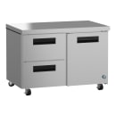 Hoshizaki UR48B-D2 48" W Undercounter Refrigerator w/ (2) Sections, (1) Door & (2) Drawers, 115v thumbnail 3