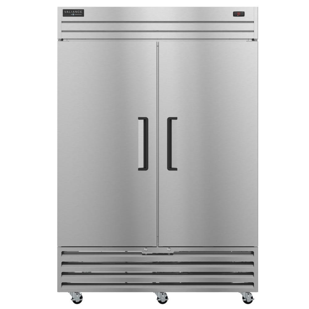 Hoshizaki VR2A-FS 54 5/16" Valiance® Two Section Reach In Refrigerator, (2) Left/Right Hinge Solid Doors, 115v