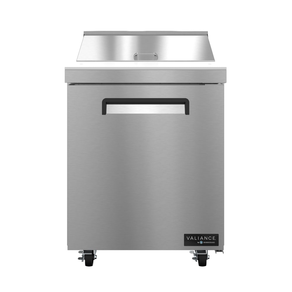 Hoshizaki VSR27A-8 26 3/4" Valiance® Sandwich/Salad Prep Table w/ Refrigerated Base, 115v