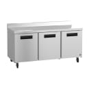 Hoshizaki WR72B-01 72" W Worktop Refrigerator w/ (3) Sections & (3) Doors, 115v thumbnail 3