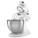 KitchenAid K45SSWH 10 Speed Stand Mixer w/ 4 1/2 qt Stainless Bowl & Accessories, White, 120v thumbnail 8