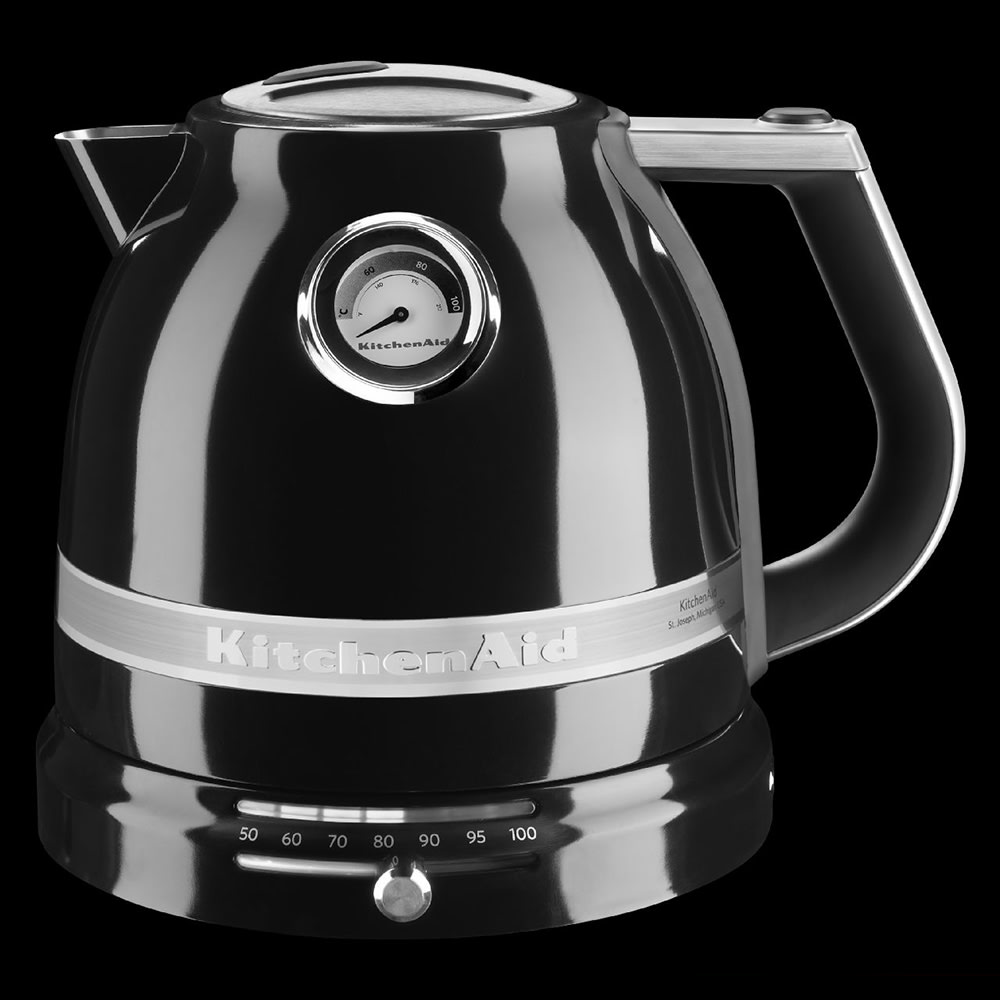 KitchenAid KEK1522OB 1 1/2 L Electric Kettle w/ Temperature Control, Onyx Black