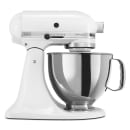KitchenAid KSM150PSWH 10 Speed Stand Mixer w/ 5 qt Stainless Bowl & Accessories, White thumbnail 3