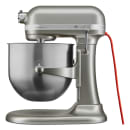 KitchenAid Commercial KSM8990CU 8 qt Planetary Mixer - Countertop, Contour Silver, 1 1/3 hp, 120v thumbnail 4