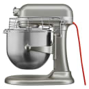 KitchenAid Commercial KSM8990CU 8 qt Planetary Mixer - Countertop, Contour Silver, 1 1/3 hp, 120v thumbnail 6