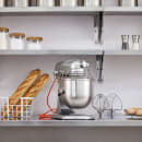 KitchenAid Commercial KSM8990CU 8 qt Planetary Mixer - Countertop, Contour Silver, 1 1/3 hp, 120v thumbnail 8