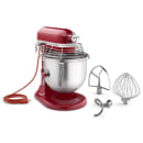 KitchenAid Commercial KSMC895ER 8 qt KitchenAid® Planetary Mixer -  Countertop, Empire Red, 1 1/3 hp, 120v thumbnail 3