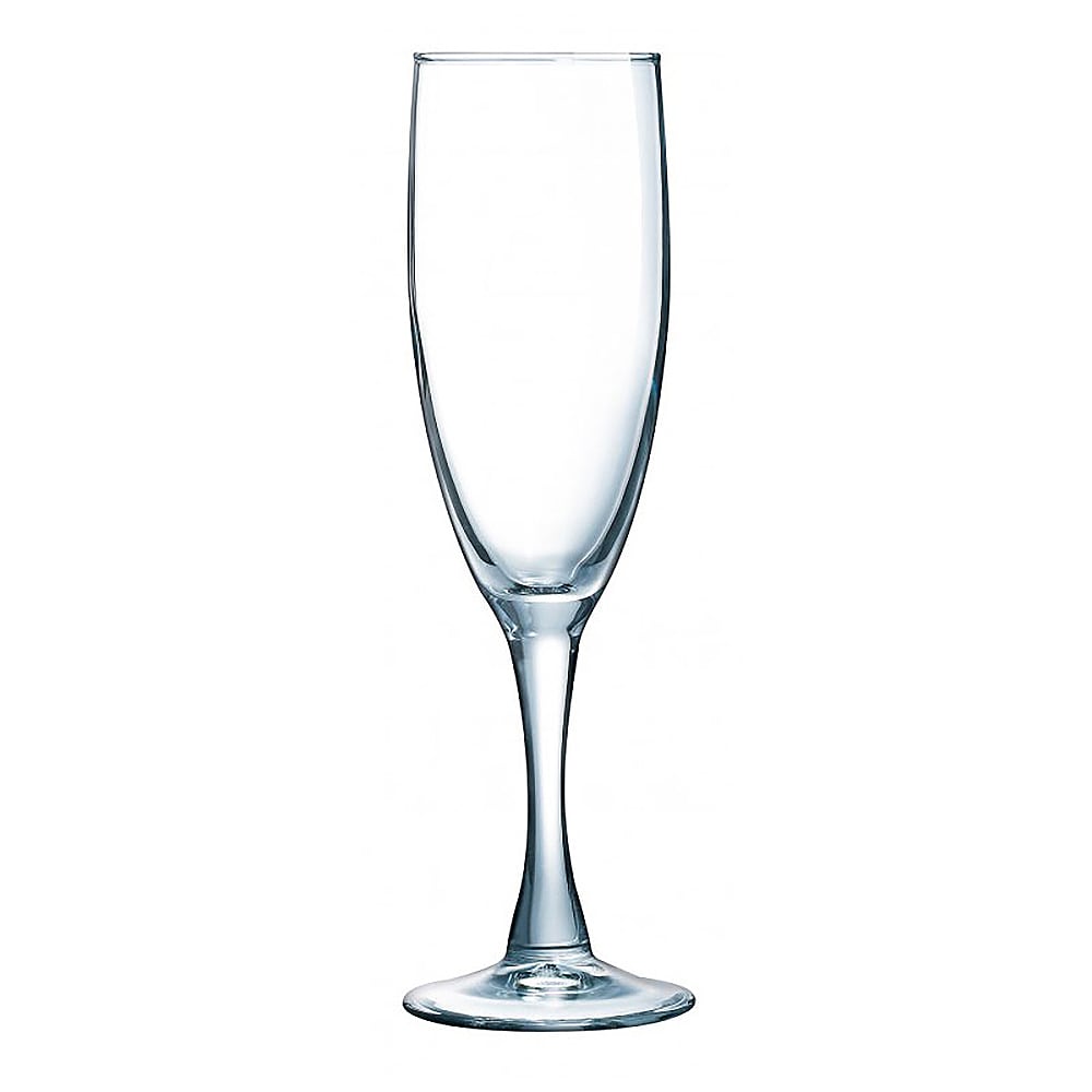 Arcoroc 71086 5 3/4 oz Excalibur Champagne Flute Glass