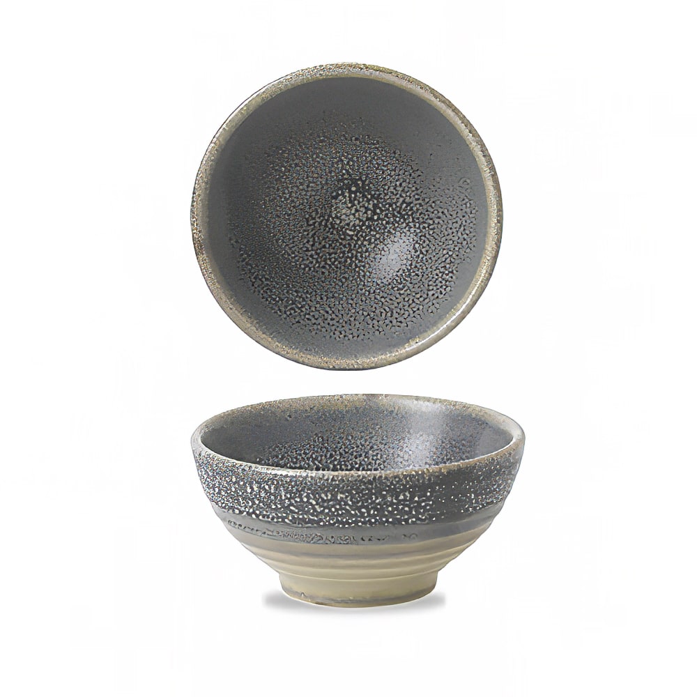Dudson EG105 7 oz Evo Rice Bowl - Ceramic, Granite