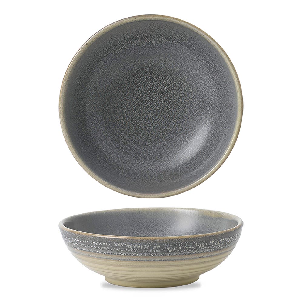 Dudson EG178 30 oz Evo Rice Bowl - Ceramic, Granite