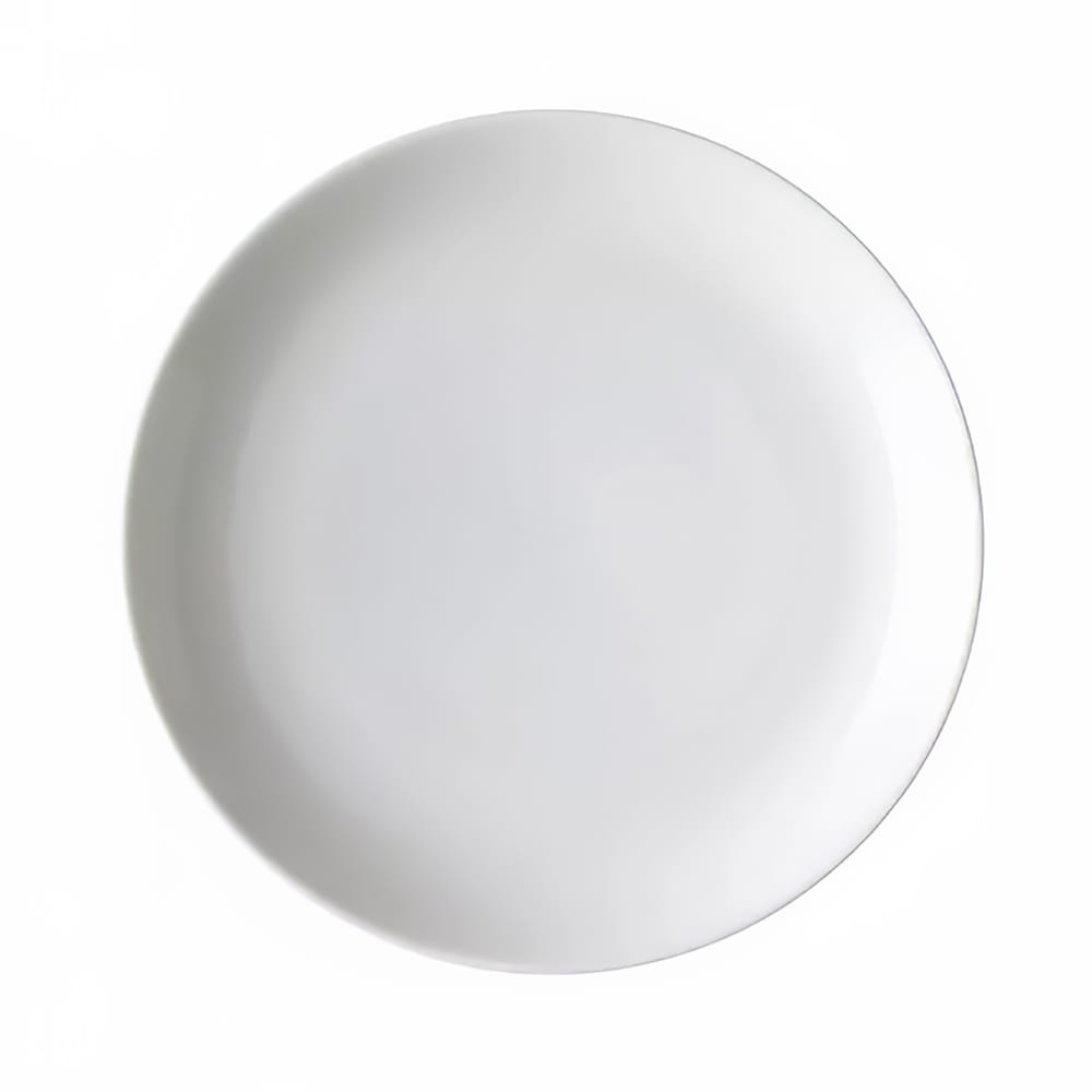 Arcoroc FH286 8 1/8" Round Candour Salad/Dessert Plate - Porcelain, White