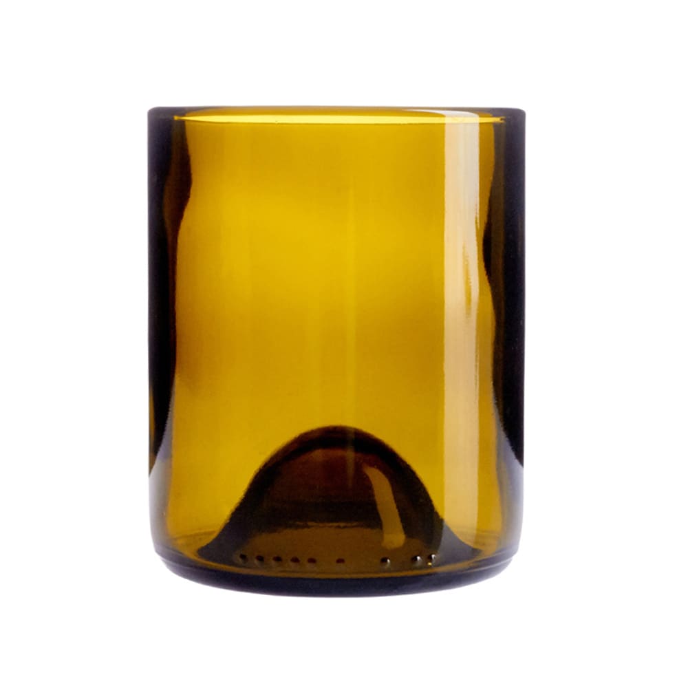 Arcoroc FJ063 12 oz Wine Bottom Tumbler Glass, Amber