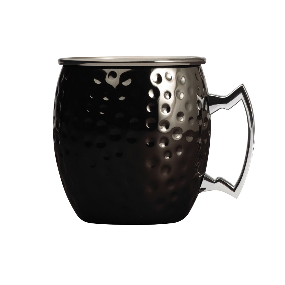 Arcoroc FK493 16 oz Moscow Mule Cup - Stainless Steel, Black