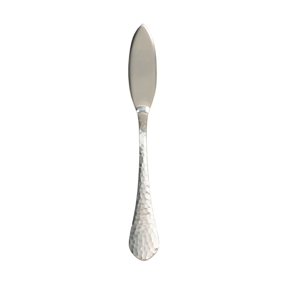 Arcoroc FM627 6" Butter Spreader with 18/10 Stainless Grade, Stone Pattern