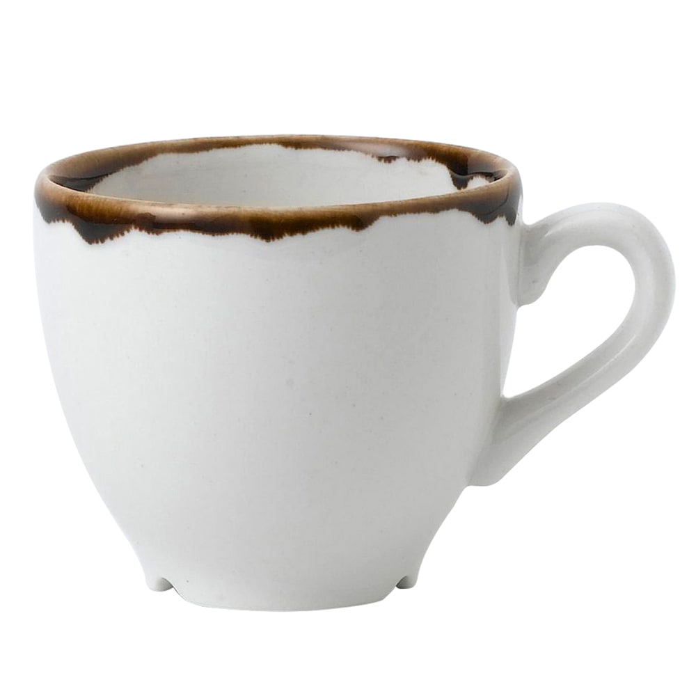 Dudson FM737 3 1/2 oz Harvest Espresso Cup - Ceramic, Natural