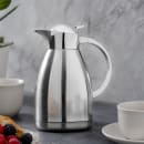 alfi 1 1/2 liter Vacuum Thermal Carafe - Stainless Steel Body w/ Plastic Handle (FN345) thumbnail 3